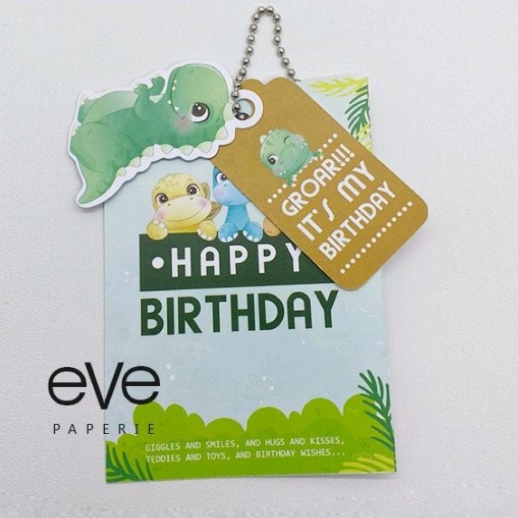 TAG ULANG TAHUN | TAG BIRTHDAY | TAG BABY BORN | TAG HAMPERS | DINO JUNGLE