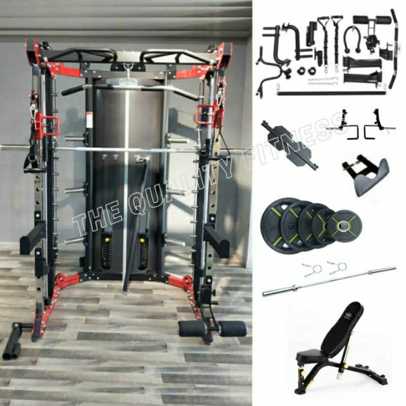 Paket ZIGMA PRO BK 3058 Smith Multi Functional Machine Monster G 105Kg