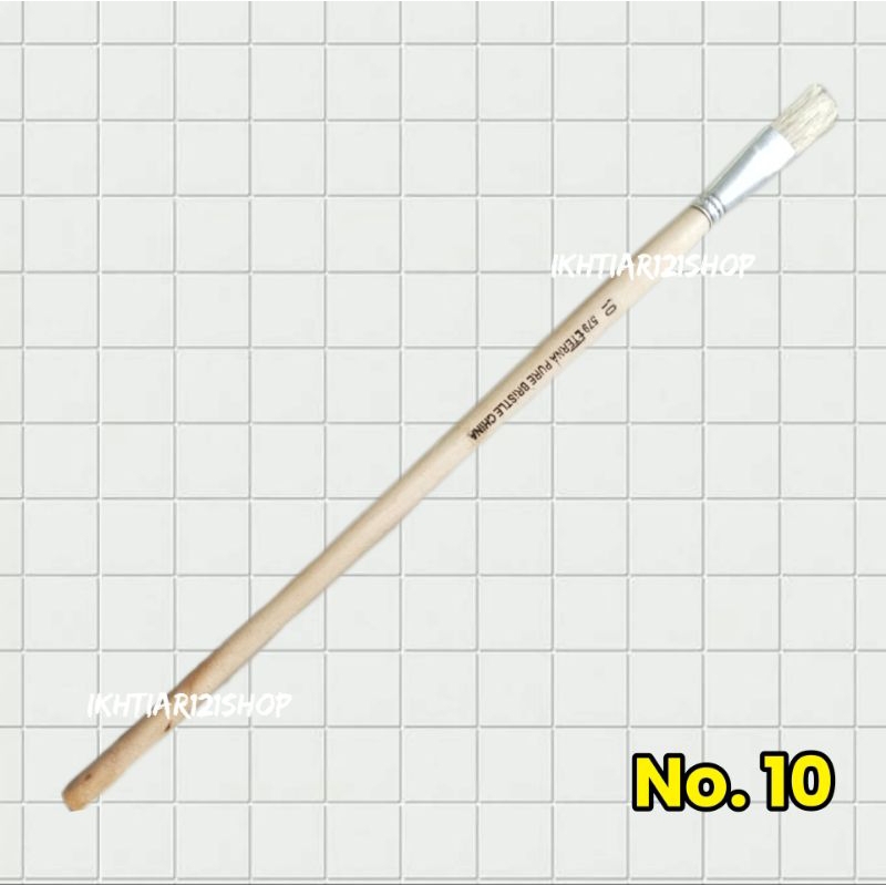 

Kuas Lukis No.10 Model Stik Panjang Satuan Murah Terjangkau