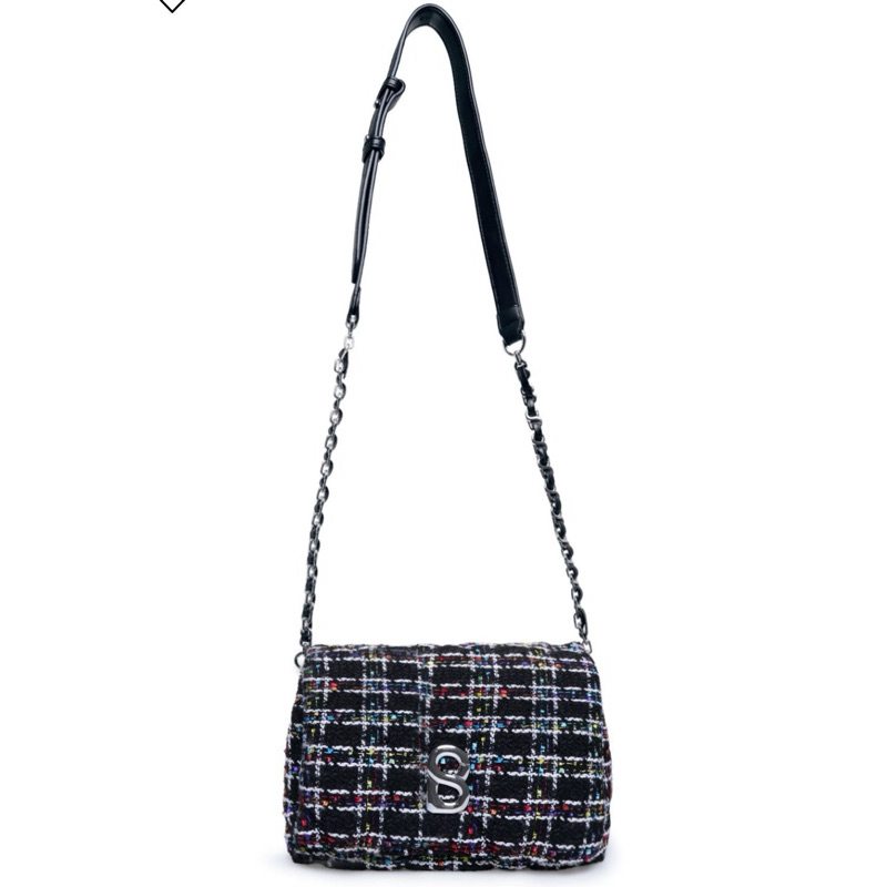 Tweed Zoey Bag Buttonscarves