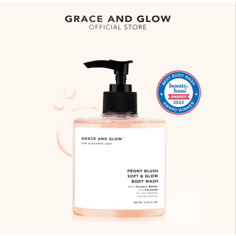GRACE &amp; GLOW ENGLISH PEAR AND FREESIA ANTI ACNE SOLUTION BODY WASH