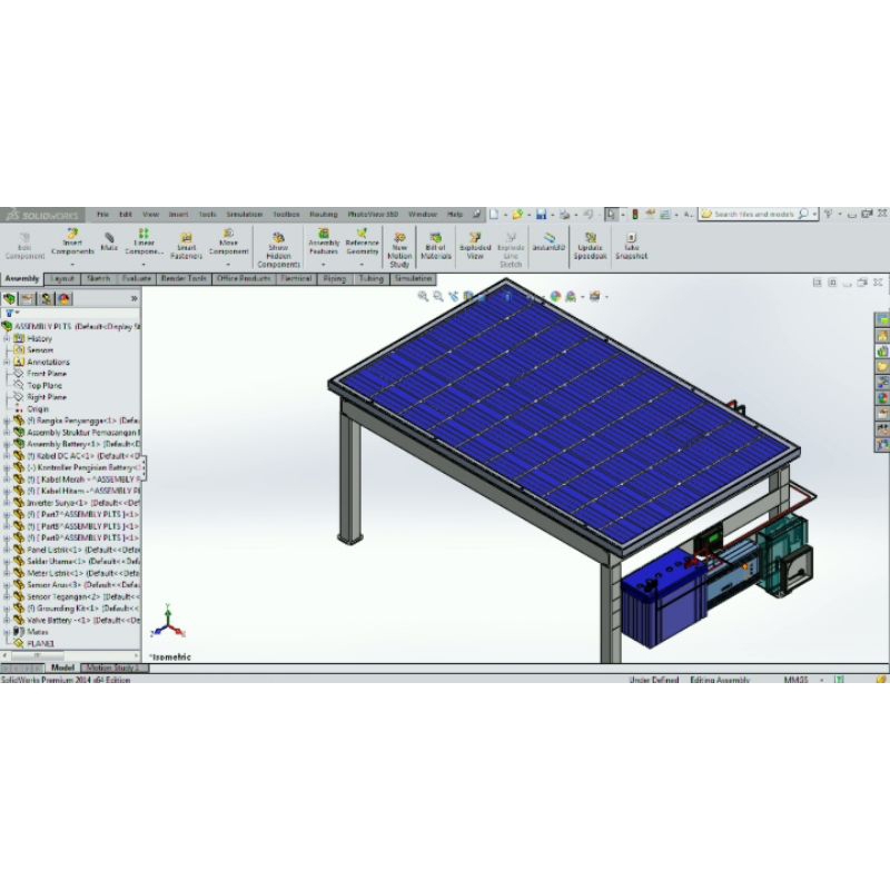 LAYANAN JASA GAMBAR TEKNIK DENGAN SOLIDWORKS