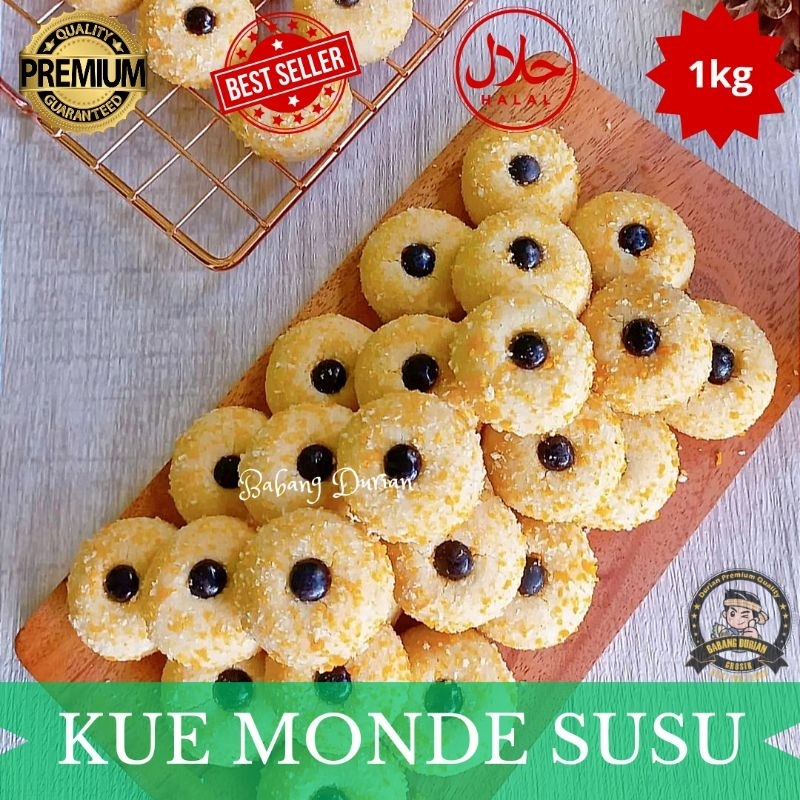 

KUE MONDE SUSU HALAL ENAK NIKMAT TERBUAT DARI BAHAN-BAHAN BERKUALITAS