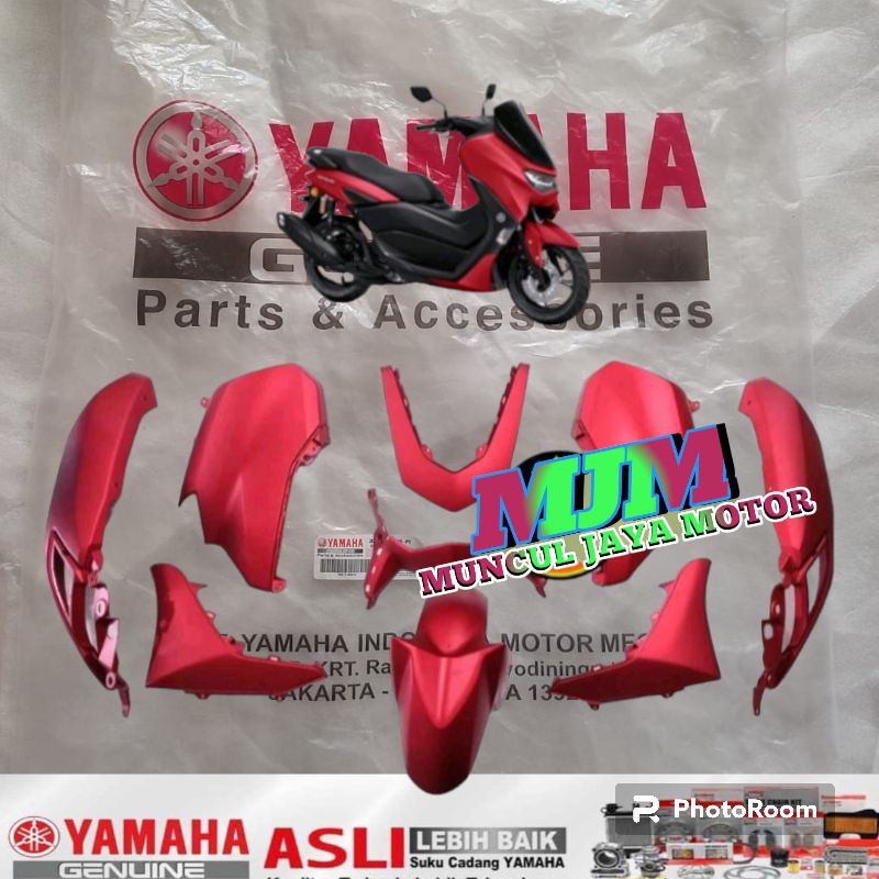 Full Set Body Halus New Nmax 2020 merah doff Original yamaha