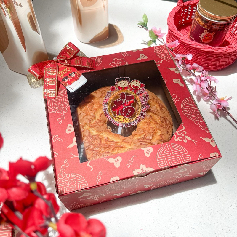 

Dapur Mami Fani | Hampers IMLEK / Kue Bolu Jadul Keju Panggang | Kue Natal
