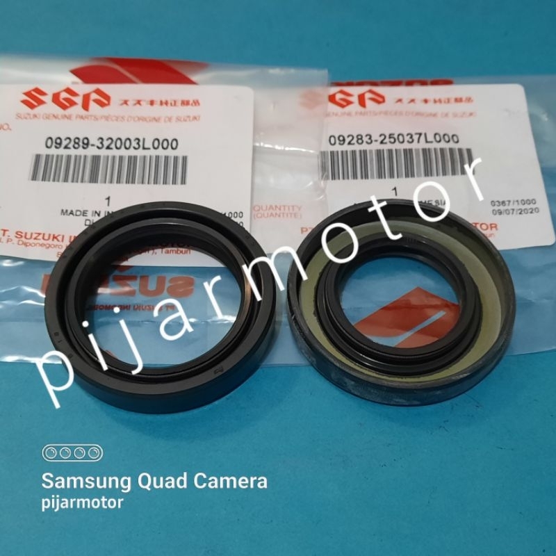 Sepasang Seal Kruk As Suzuki RC 80 100 Bravo Sprinter Crystal Tornado Satria 120