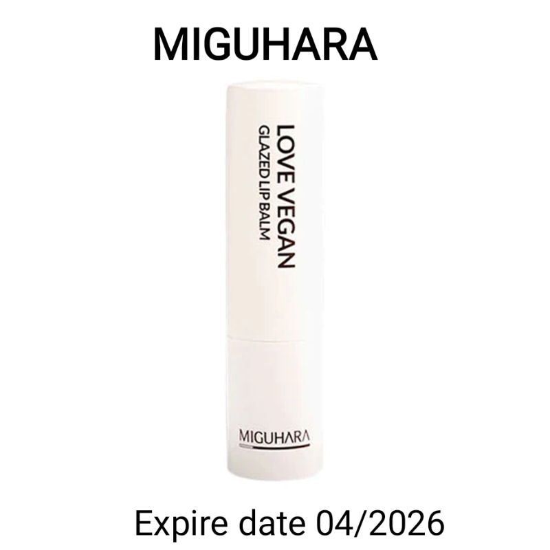 MIGUHARA LOVE VEGAN LIP BALM PINK MELO