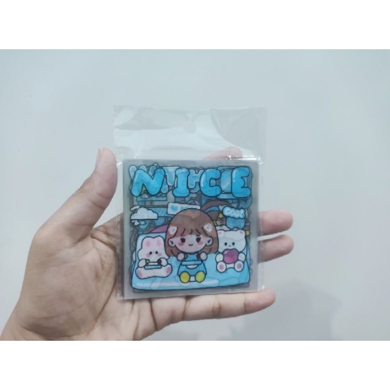 

20 LEMBAR STIKER KARTUN KOREA