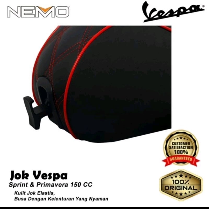 Jok Jox Motor Piaggio Vespa Sprint Primavera Jok Variasi Vespa Sprint Primavera Nemo Original jok ve