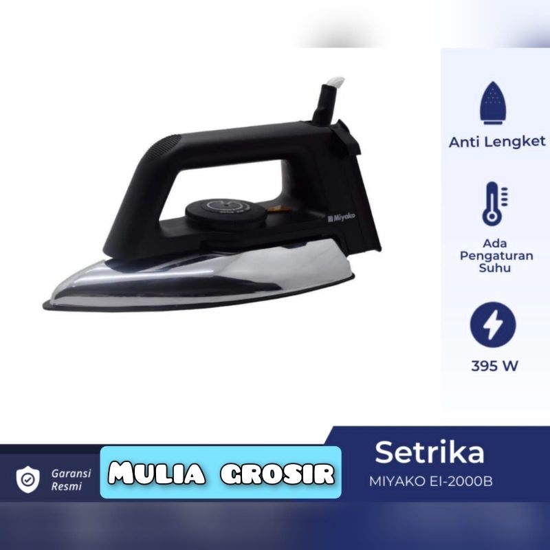Setrika Miyako EI 2000 B