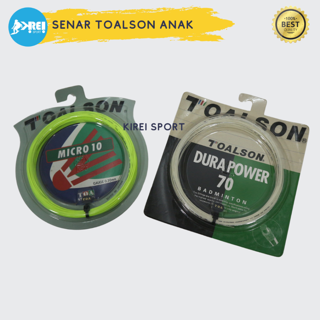 Senar badminton/Senar raket bulutangkis toalson murah