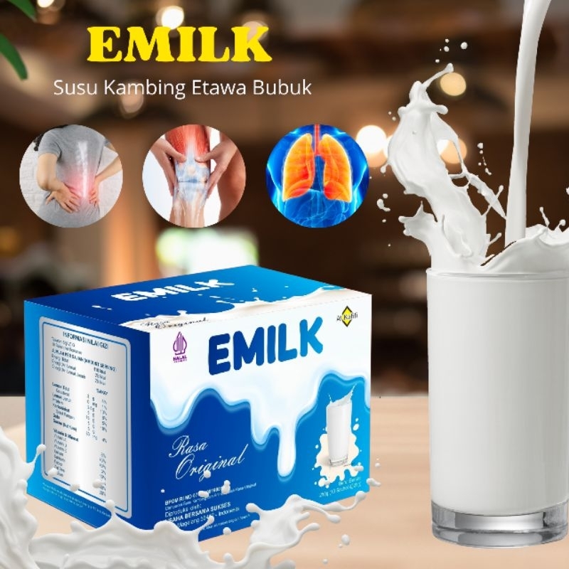 

SUSU KAMBING ETAWA BUBUK ISI 10 SACHET @25 GRAM RASA ORGINAL