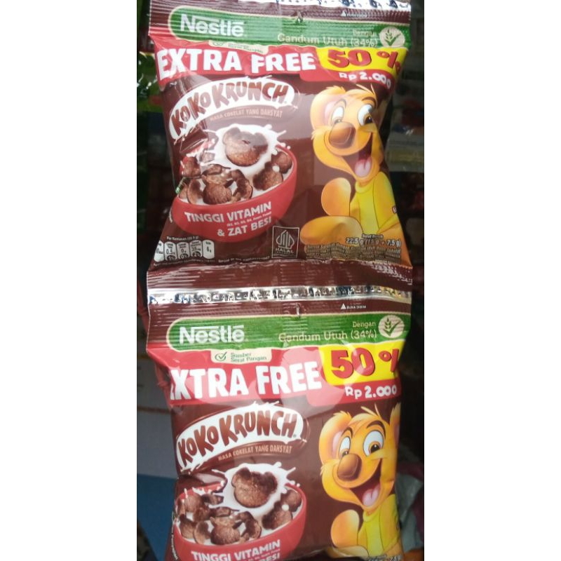 

KoKoKrunch Rasa Coklat 1 Renceng Isi 10 Pcs