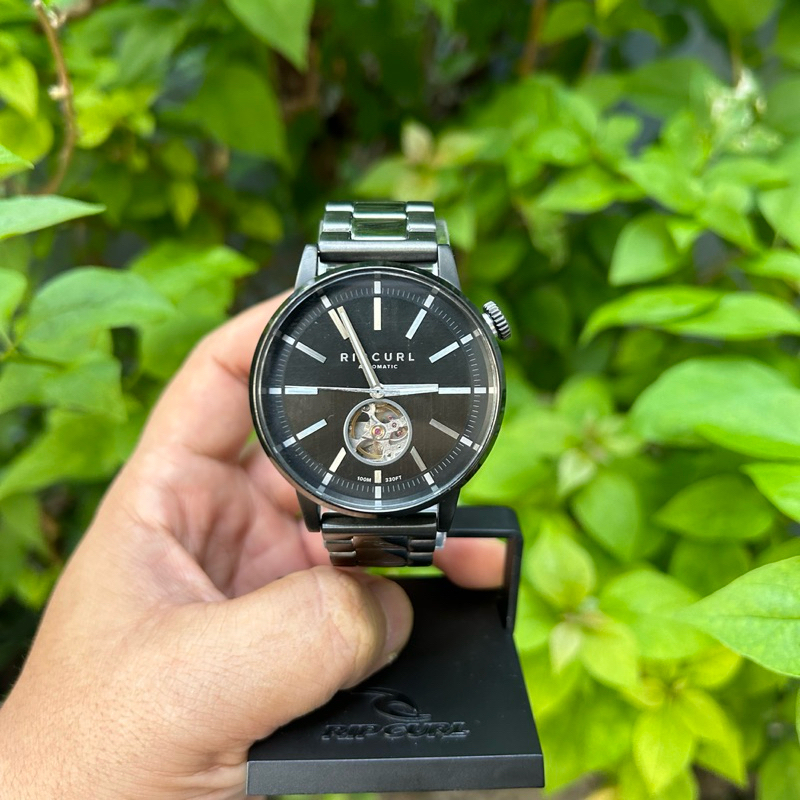 Jam Tangan Ripcurl Drake automatic sss gun metal