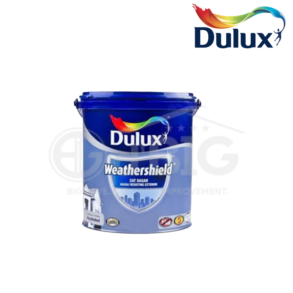 DULUX CAT DASAR WEATHERSHIELD PRIMER EXTERIOR 49100 (CAT DASAR EXTERIOR) 2.5LTR