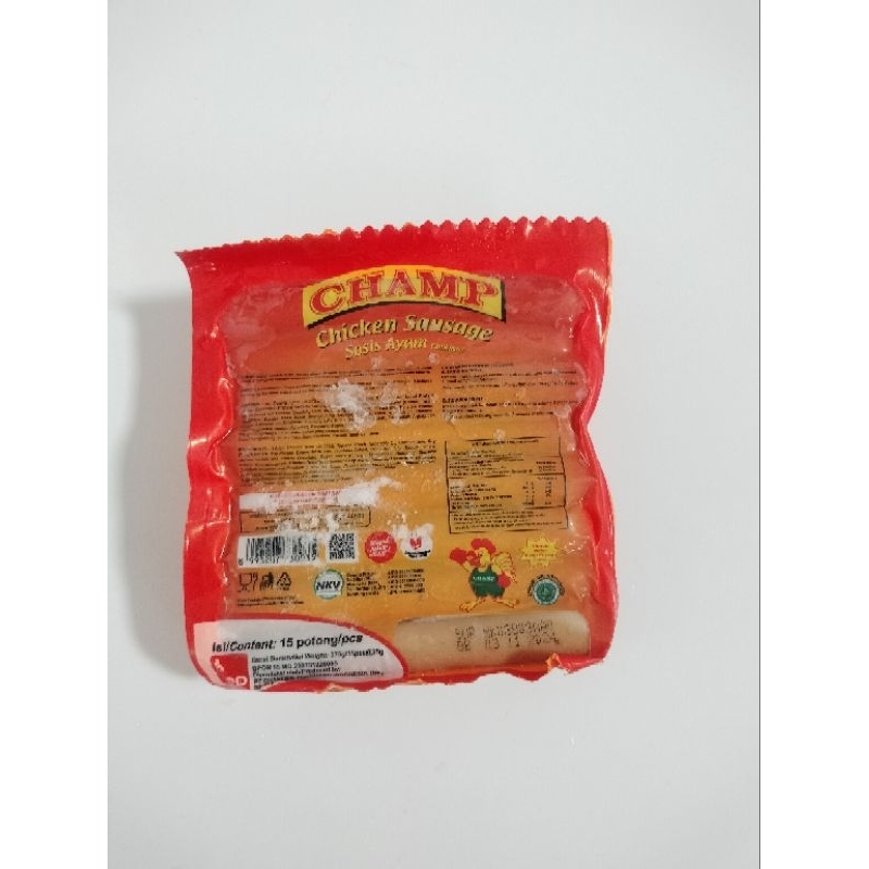 

Champ Chicken Sosis 375 gr