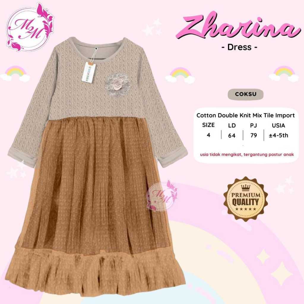 Zharina dress anak