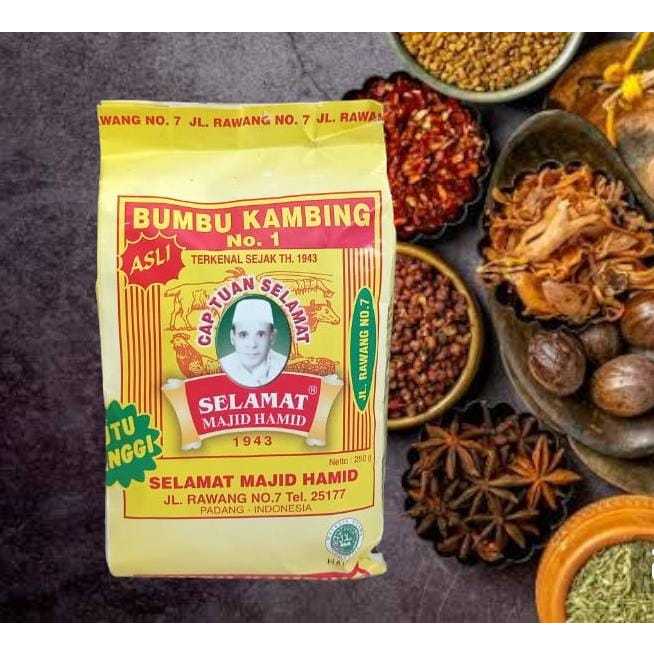 

BUMBU KAMBING CAP TUAN SELAMAT 250 gr