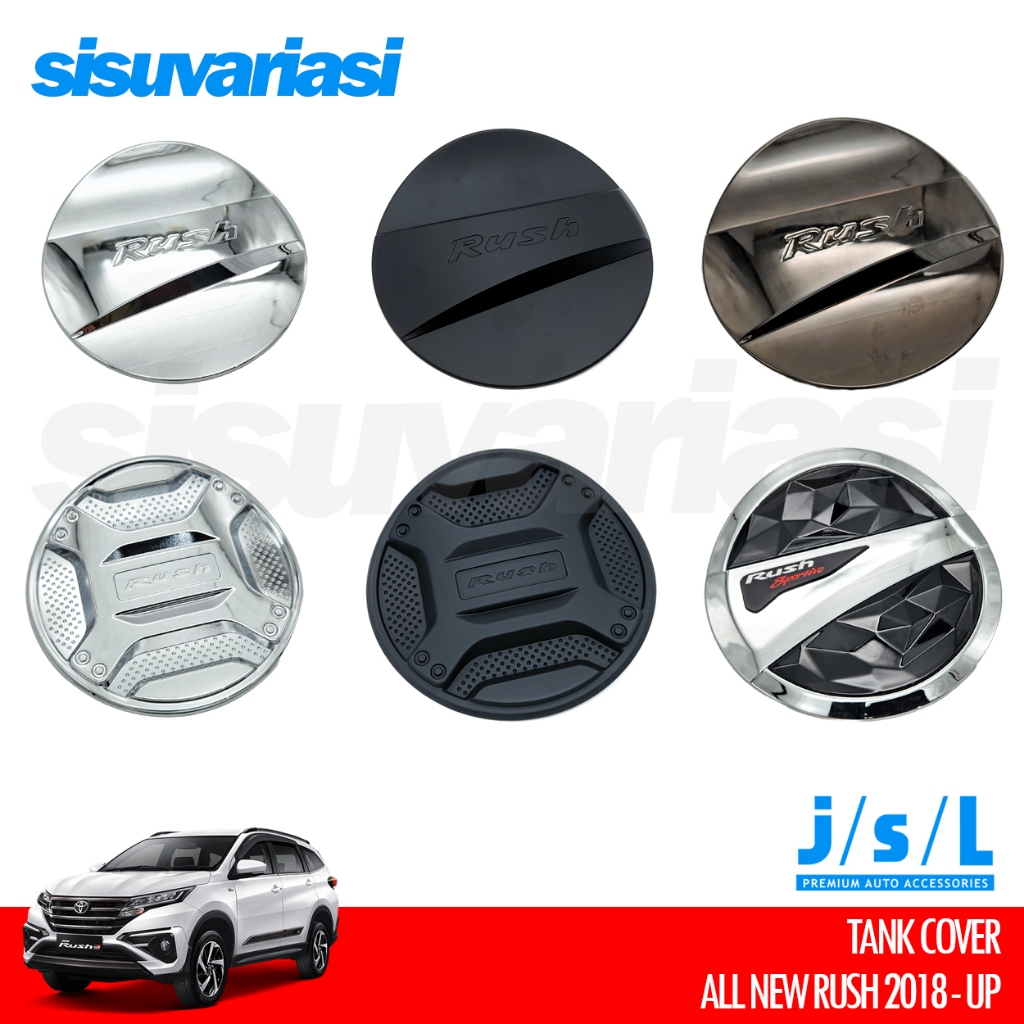 All New Rush 2022 2023 2024 Aksesoris JSL Tank Cover Tutup Tangki Bensin