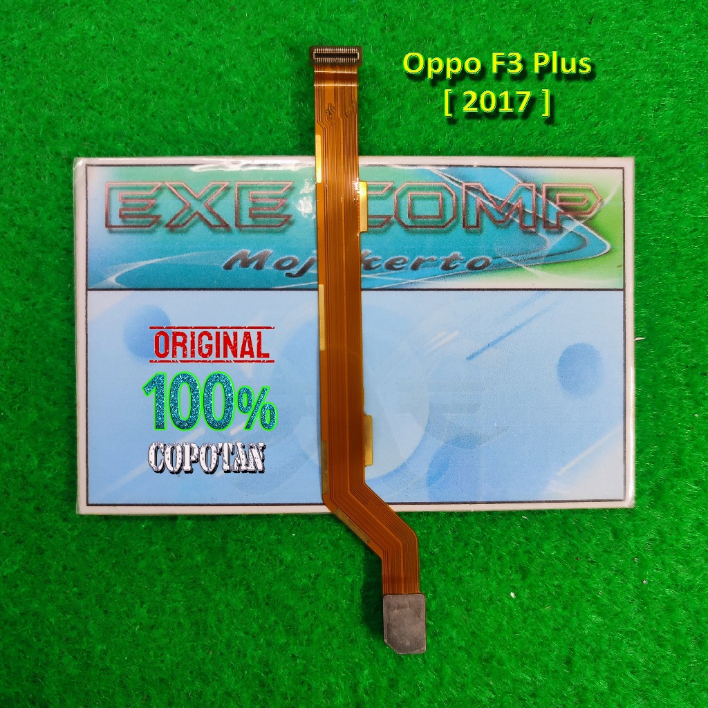 Oppo F3 Plus (2017) Fleksibel / flexible penghubung LCD original copotan | eXe Comp