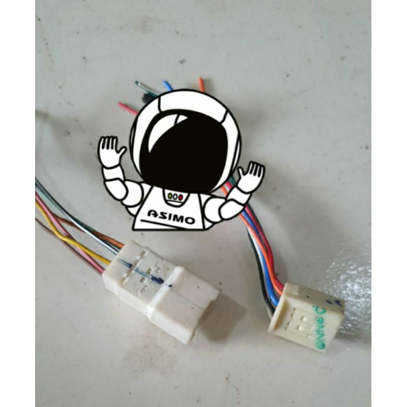 soket stoplamp pin 6 original Universal Mobil toyota avanza rush veloz limo agya calya sienta altis 