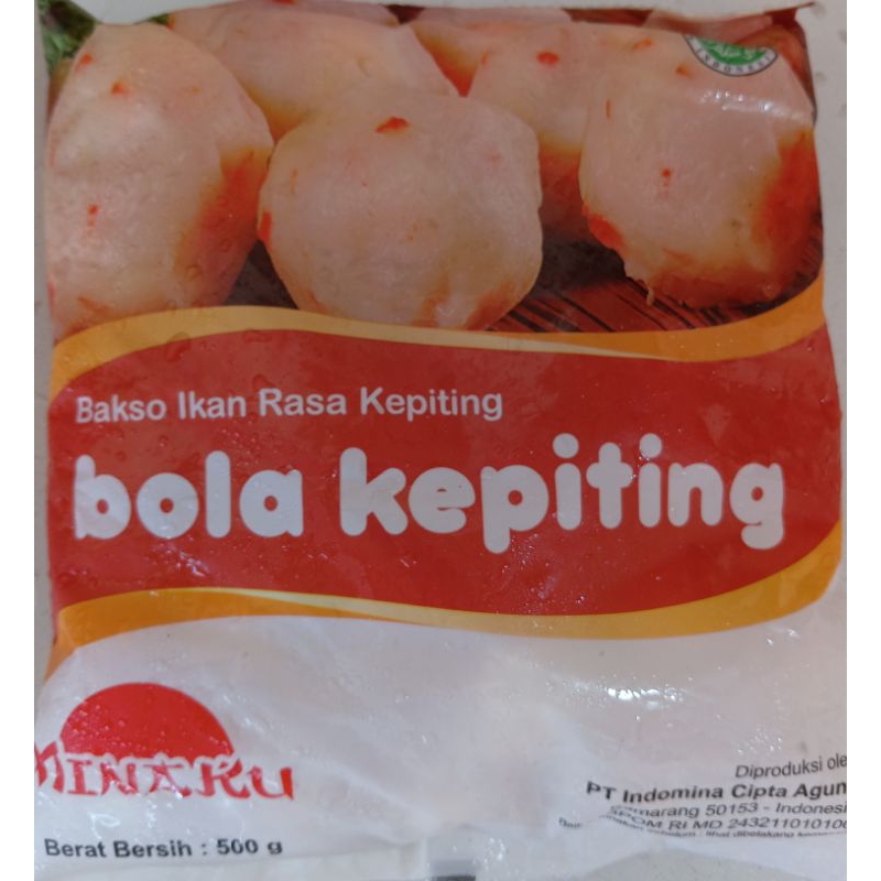 

bola kepiting 500gr