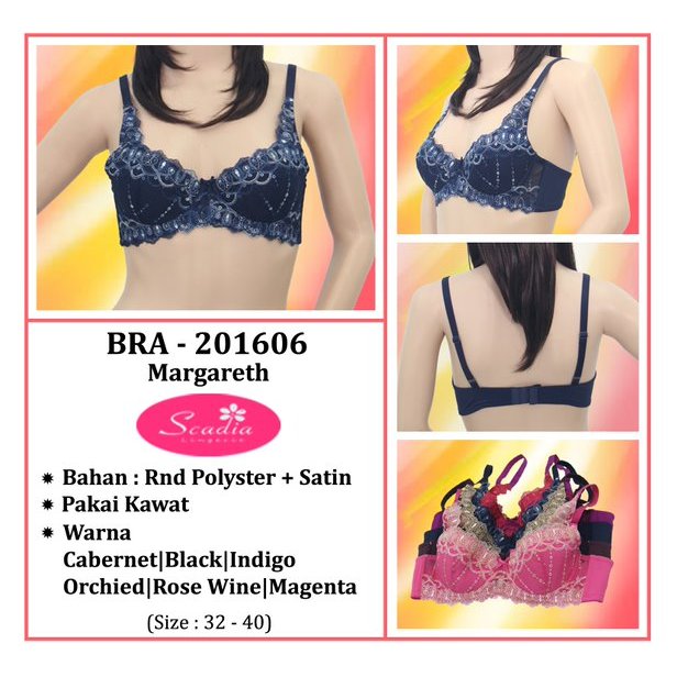 Bra Fashion Wanita|Bra Full Renda- Bra-201606