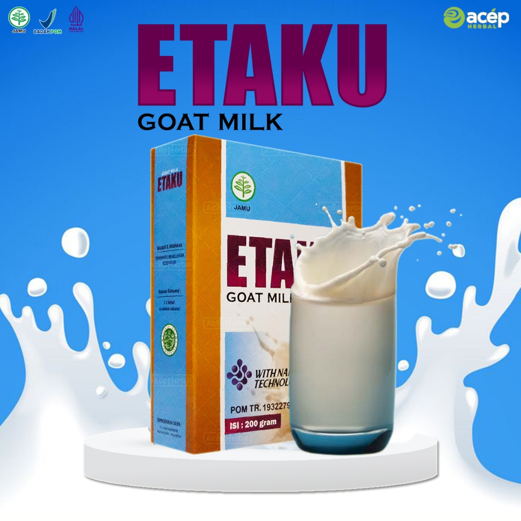 

Walatra Etaku Ekstrak Susu Kambing Etawa Asli Suplemen Penambah Tinggi Badan Anak dan Dewasa Penambah Berat Badan Anak dan Dewasa Penambah Nafsu Makan Penambah Stamina Tubuh Agar Tidak Lelah Obat Insomnia