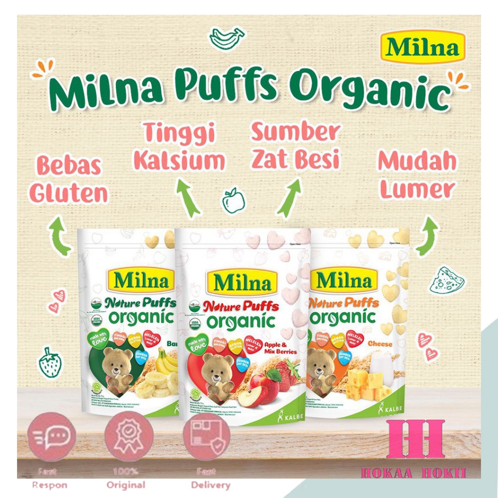 Milna Puff Nature Organic Milna Puffs