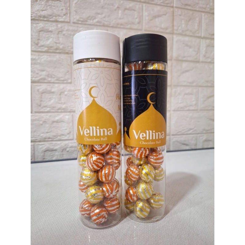 

(Coklat) vellina coklat bola kemasan Idul fitri isi 50 pcs