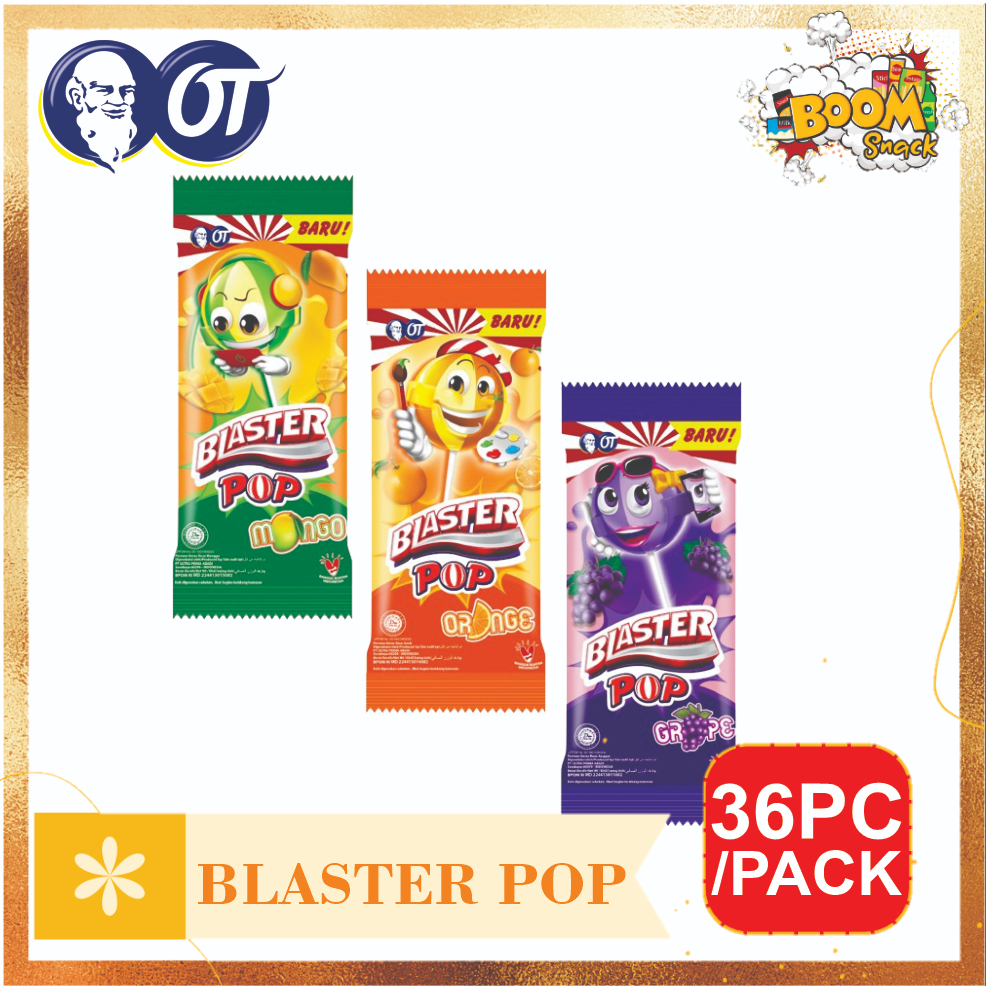 

Blaster Pop Permen Lolipop isi 36 pcs