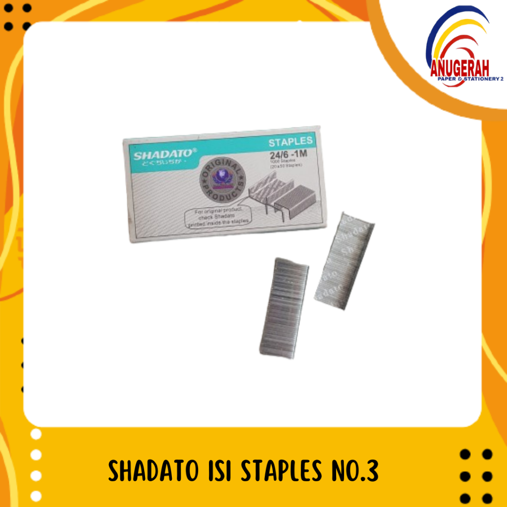 

SHADATO ISI STAPLES NO.3 (PCS)