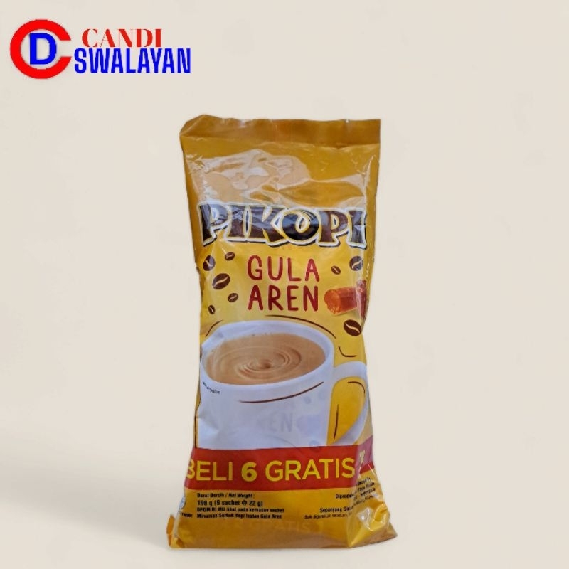 

Kopi Bubuk PIKOPI Gula Aren Isi 9pcs