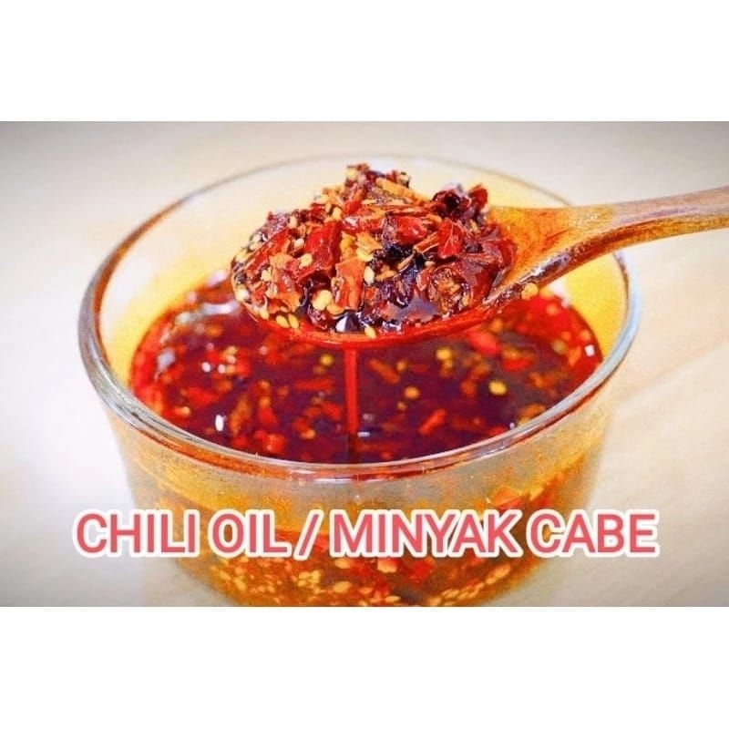 

Chili Oil Pedas / Minyak Cabe Pedas 100 g untuk Dimsum Ramen Baso Aci dll.