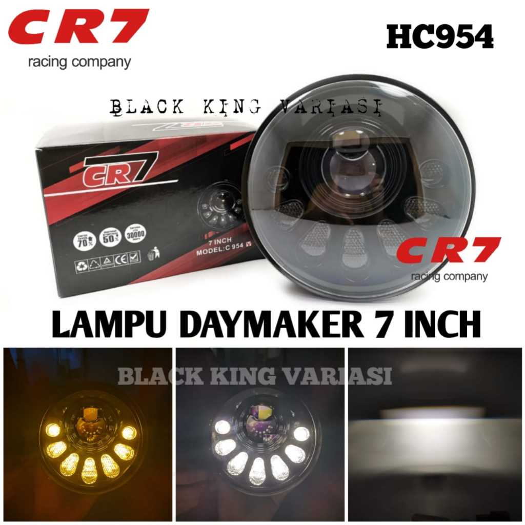 Lampu Utama Daymaker 7 inch Lampu Tembak Daymaker 7 inch Lampu Led Daymaker Motor Mobil 7inch