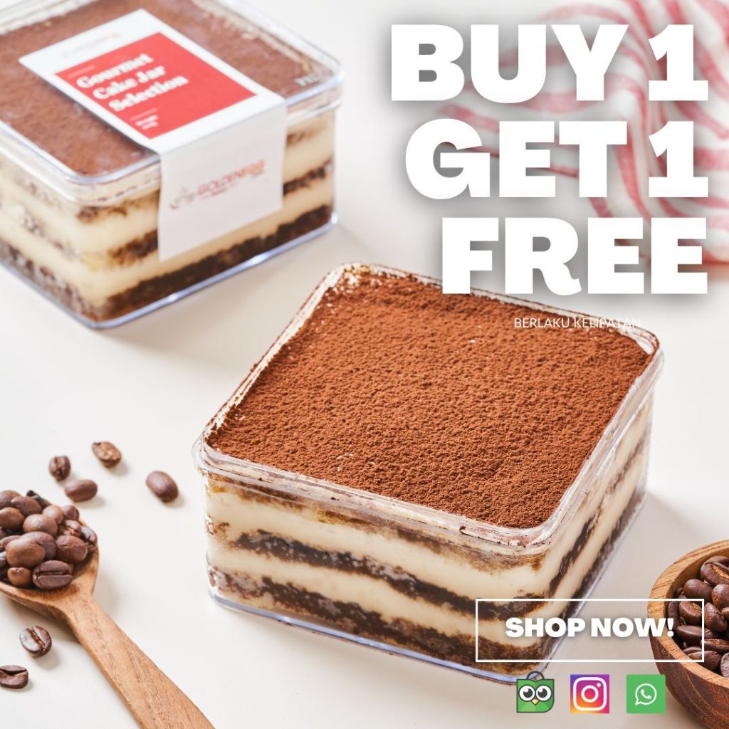 

TIRAMISU CAKE DESSERT JAR - PREMIUM DESSERT