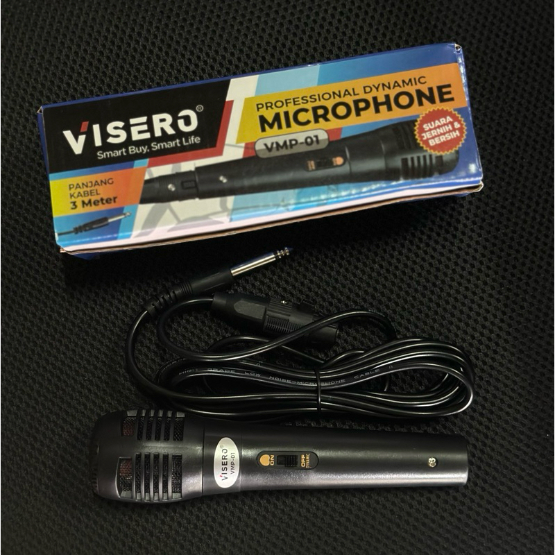 MICROPHONE VISERO VMP-01 Kabel 3 Meter