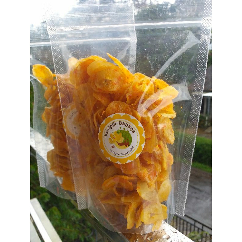 

Keripik pisang pedas manis