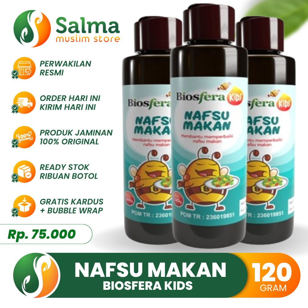 BIOSFERA KIDS Madu Nafsu Makan Madu Penambah Nafsu Makan Anak Vitamin Penambah Nafsu Makan Anak