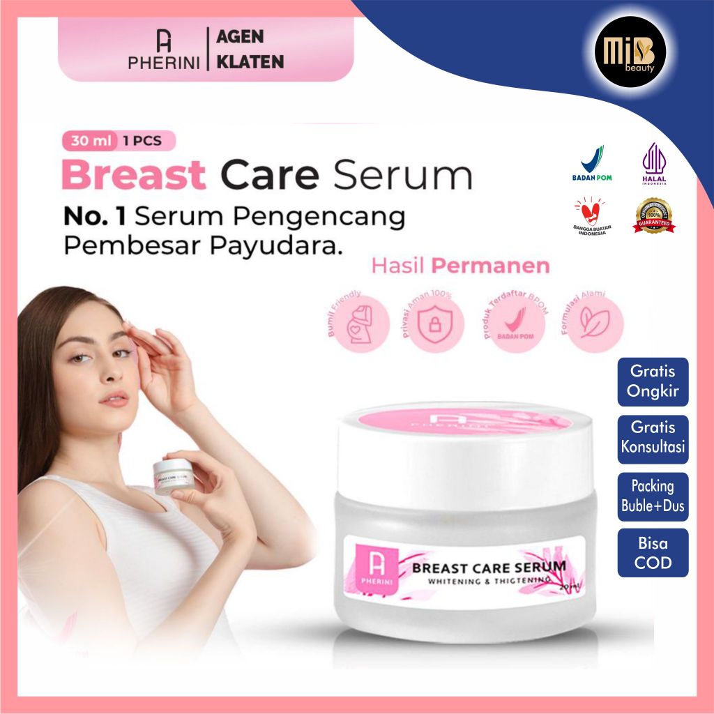 PHERINI Breast Care Serum Pembesar Payudara Pengencang Payudara Perawatan Payudara