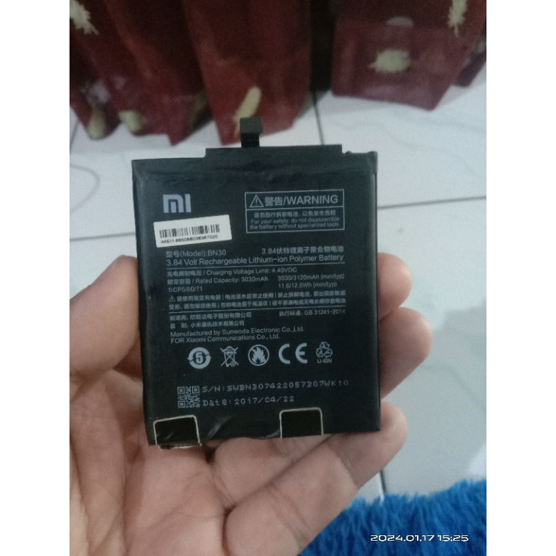 batrei xiaomi redmi 4a