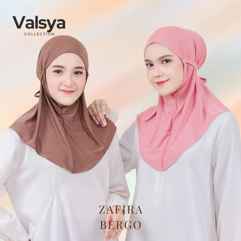 Hijab Zafira Bergo / Valsya - Jilbab Zafira Bergo