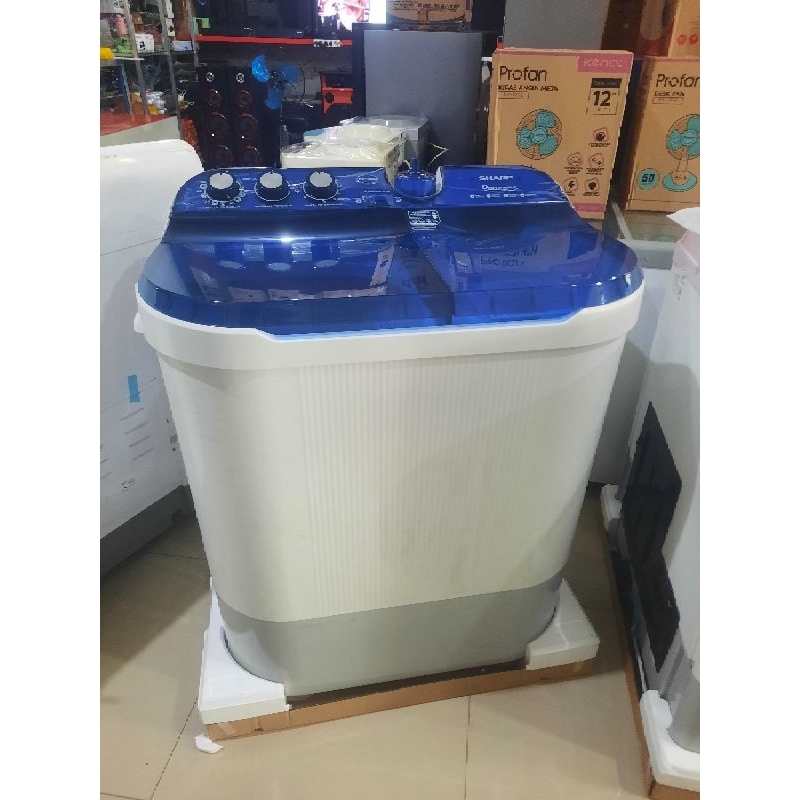 MESIN CUCI 2 TABUNG 10KG SHARP EST 1090