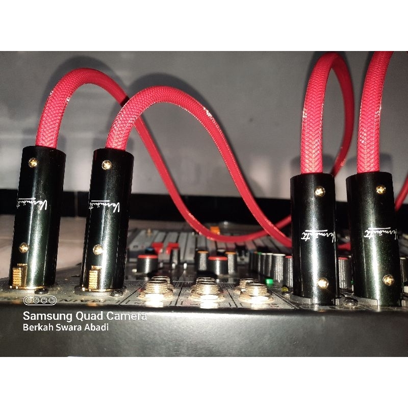 Kabel XLR Vermouth Red Velvet XLR to XLR High End Pair