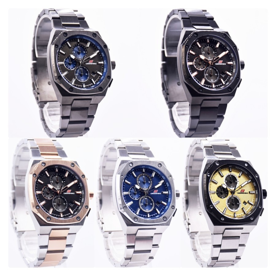 Jam Tangan Pria Chronoforce 5346G-2 Original Murah