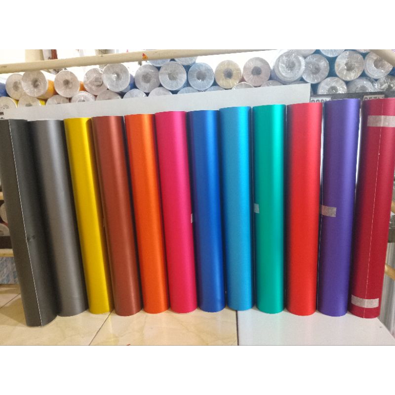 Sticker Skotlet Metalic Doff . Satin Doff