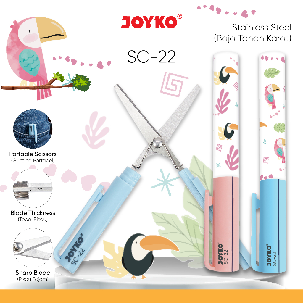 

Gunting Portable Scissors Joyko SC-22