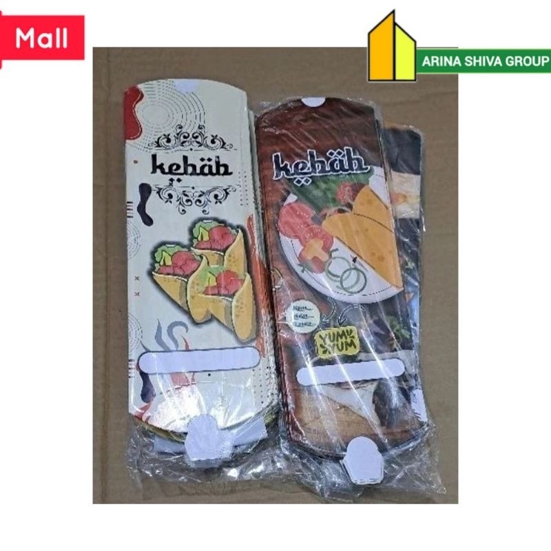 

250 LEMBAR KERTAS KEBAB TARIKAN BAHAN IVORI PUTIH UKURAN 24 × 9,2 CM HIGH QUALITY TEBAL PRODUK TERBARU | KOTAK KEBAB IVORI PUTIH KEKINIAN | DUS KEBAB VIRAL TIKTOK | KEMASAN KEBAB | BOX KEBAB 250 PCS MURAH | TOKO KEBAB OFFICIAL | SHIVACORP 8437