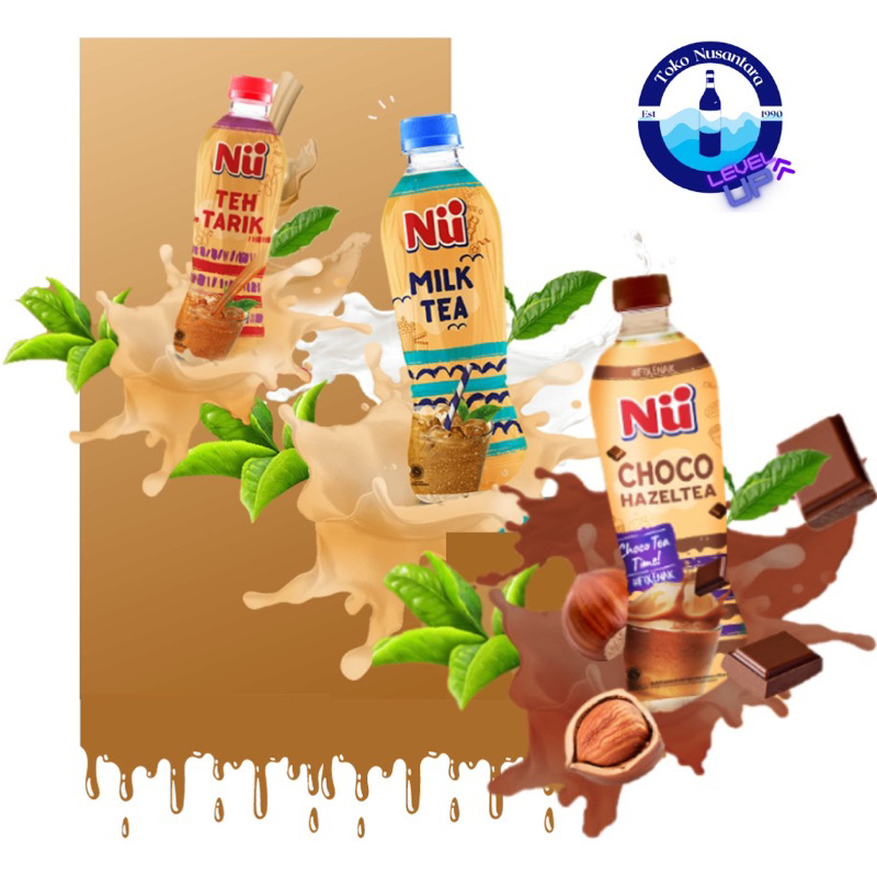 

Nu Choco Hazeltea 330 ml isi 24