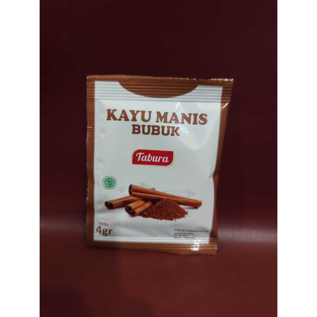 

Tabura Kayu Manis 4gr - Bumbu Dapur
